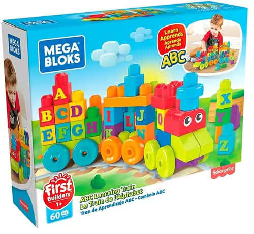 MegaBloks Alphabet Train Set
