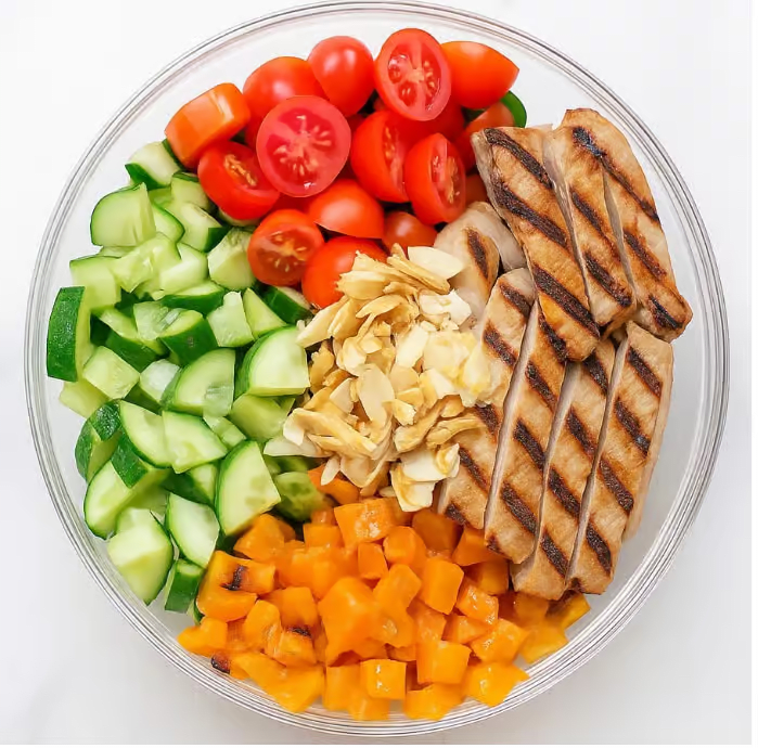 Glazed Chicken Salad